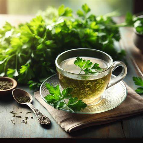Parsley tea